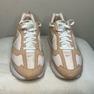 Nike Tan and White Athletic Shoes
